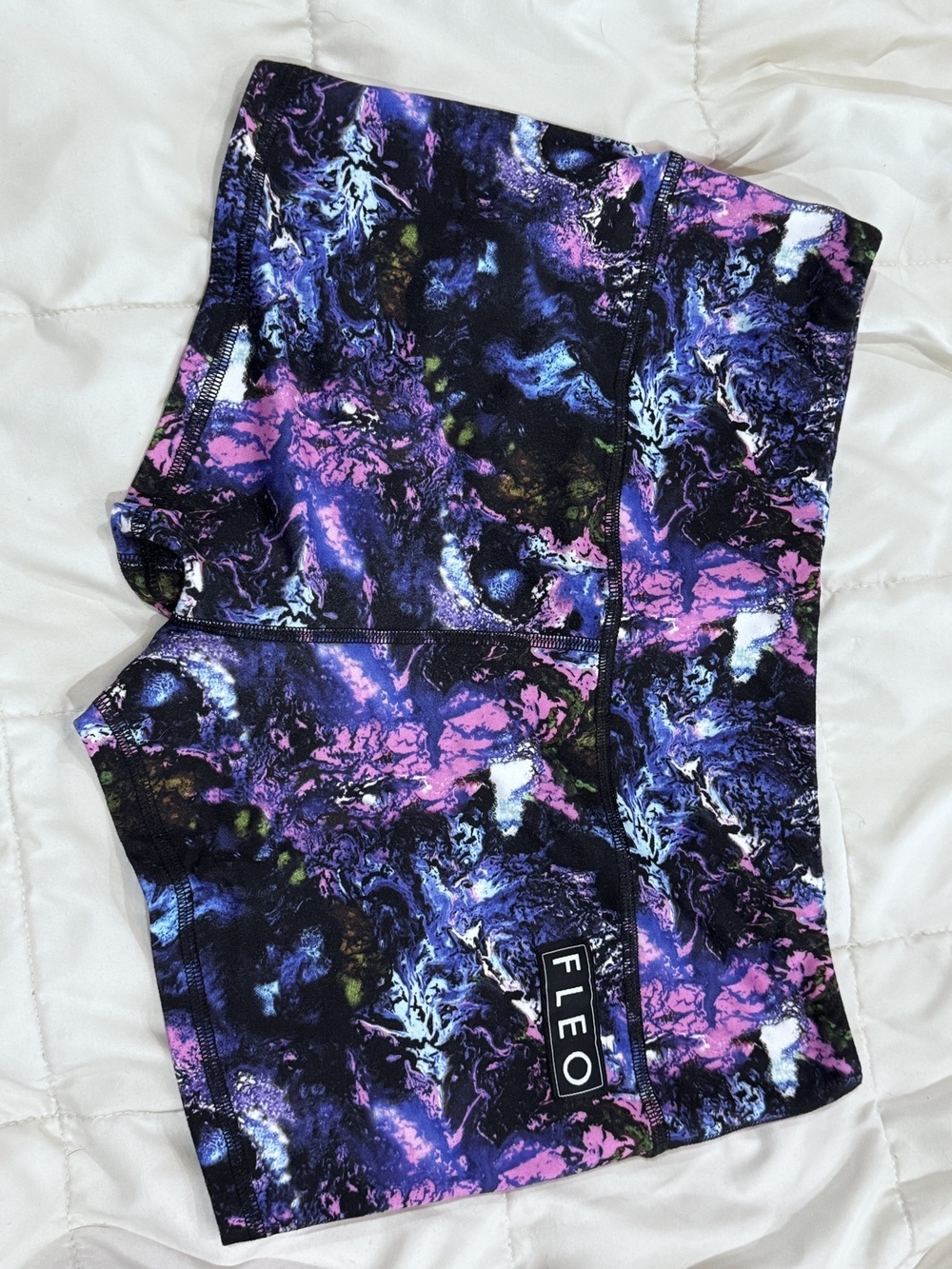 FLEO Purple Blue Pink Marble Swirl XL